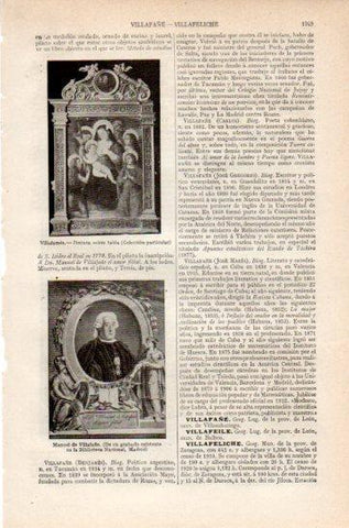 LAMINA V27339: Manuel de Villafañe grabado