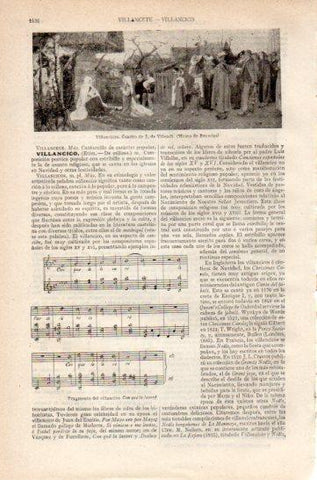 LAMINA V27359: Villancicos por J. de Vriendt 
