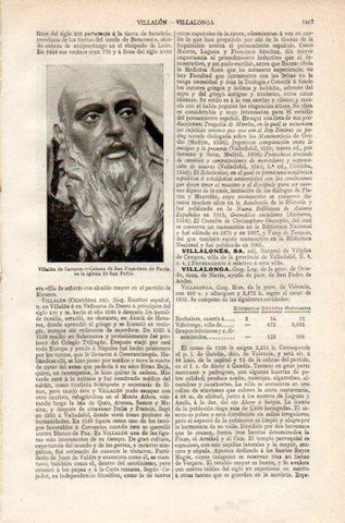 LAMINA V27354: Cabeza de San Francisco de Paula en Villalon de Campos