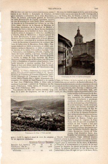LAMINA V27345: Vista e iglesia de Villafanca de Oria