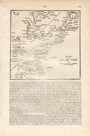 LAMINA V27278: Plano de la Ria de Vigo