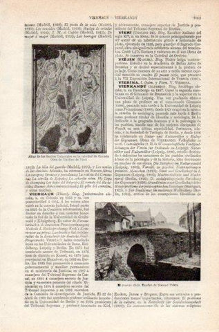 LAMINA V27264: El puente viejo por Manuel Vierin