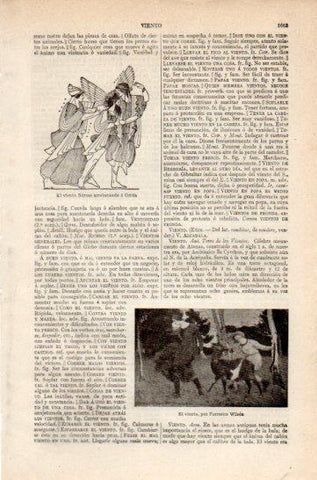 LAMINA V27263: El viento por Forrester Wilson