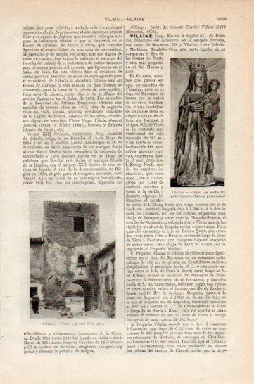 LAMINA V27302: Torre y Virgen en Vilahur