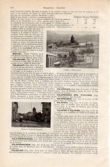 LAMINA V27300: Vista de Vilaflor y calle Figueras en Vilafant