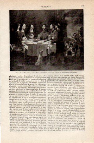 LAMINA V27295: Cena de San Francisco y santa Clara por A. Viladomat