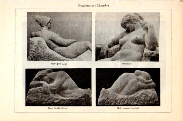 LAMINA V27674: Esculturas por R. Engelmann