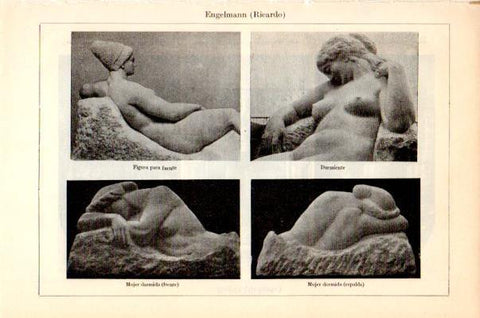 LAMINA V27674: Esculturas por R. Engelmann