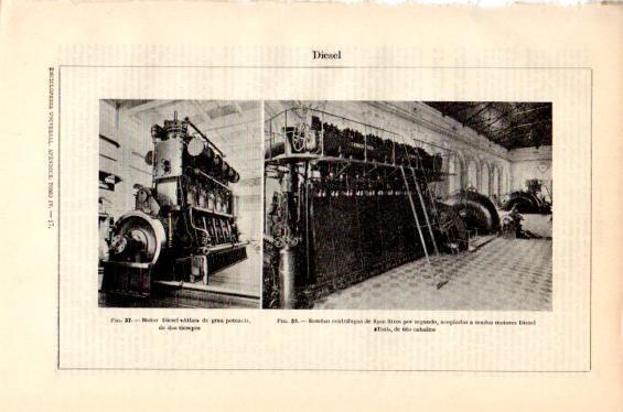 LAMINA V27434: Motor Diesel Tosi