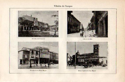 LAMINA V27440: Vistas de Villalon de Campos