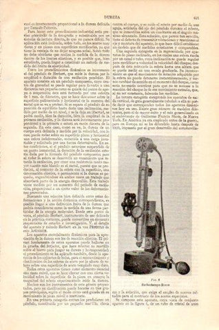 LAMINA V27461: Escleroscopo Shore