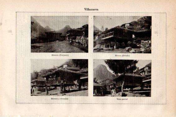 LAMINA V27442: Horreos varios en Villanueva