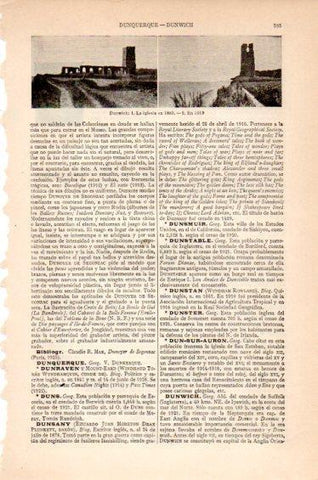 LAMINA V27455: La iglesia de Dunwich en 1855 y en 1919