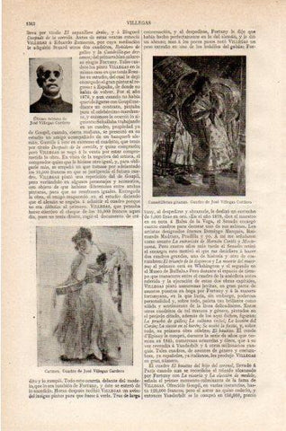 LAMINA V27381: Canastilleras gitanas y Carmen por J. Villegas Cordero