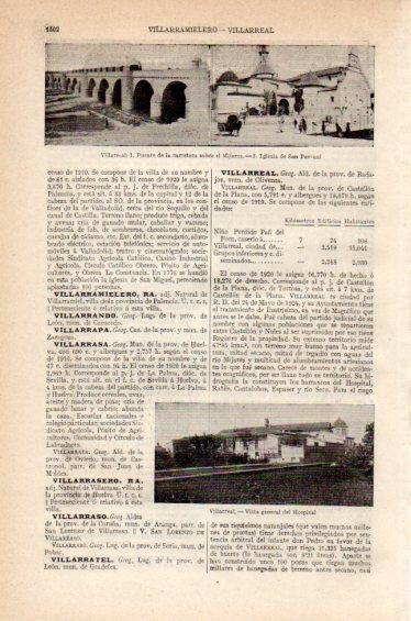 LAMINA V27371: Puente, iglesia de San Pascual y hospital de Villareal