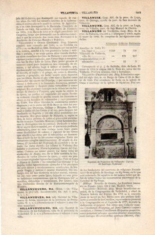 LAMINA V27368: Sepulcro de San Francisco de Villanuño en iglesia de Santiago, Siguenza