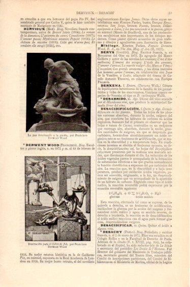 LAMINA V27406: Ilustracion para el Libro de Job por F. Derwent Wood