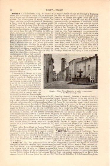 LAMINA V27405: Plaza Victor Manuel en Deruta