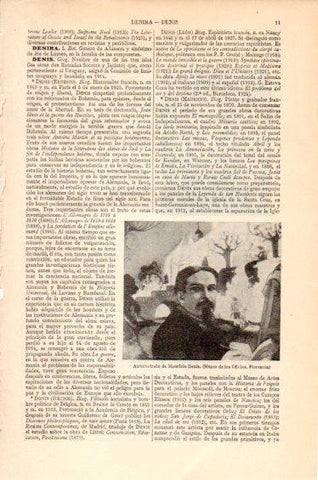 LAMINA V27401: Autorretrato de Mauricio Danis