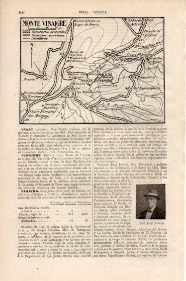 LAMINA V27396: Plano de Monte Vinaigre