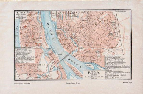 LAMINA V26696: Plano de Riga