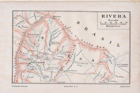LAMINA V26693: Mapa de Rivera