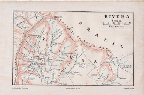 LAMINA V26693: Mapa de Rivera