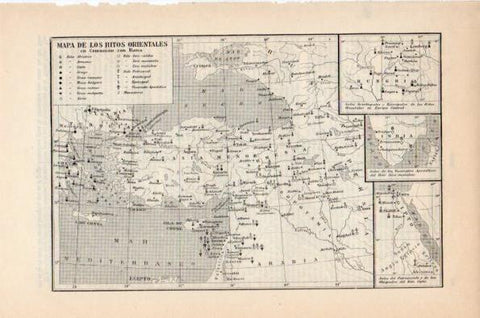 LAMINA V26692: Mapa de los ritos orientales