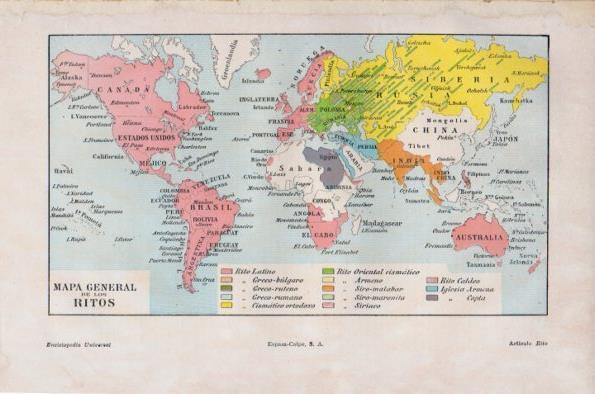 LAMINA V26691: Mapa general de los ritos
