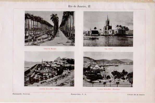 LAMINA V26686: Vistas de Rio de Janeiro II