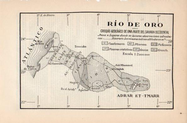 LAMINA V26683: Croquis geologico de Rio de Oro