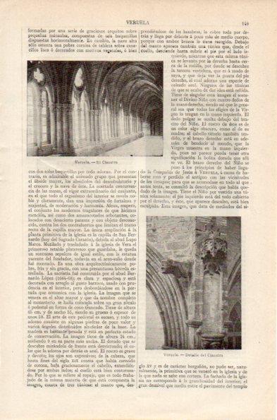 LAMINA V26724: Claustro del Monasterio de Veruela