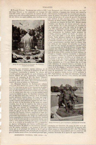 LAMINA V26716: Grupo decorativo por Lespingola, Jardines de Versalles