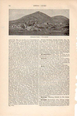 LAMINA V26628: Vista de Rivisondoli