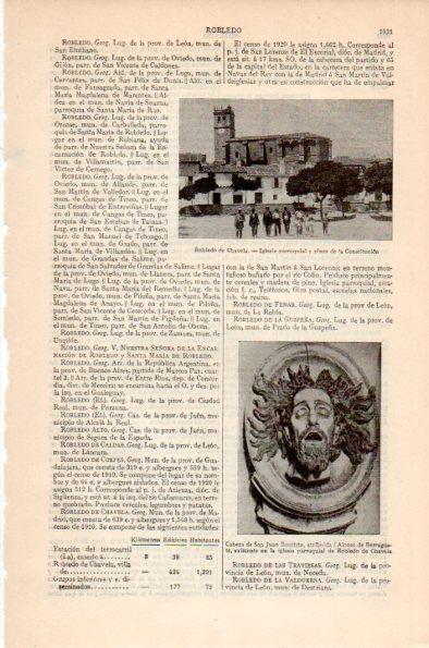 LAMINA V26623: Iglesia y plaza de Robledo de Chavela