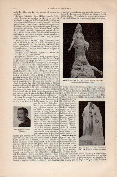 LAMINA V26637: Esculturas por L. A. Riviere Theodore