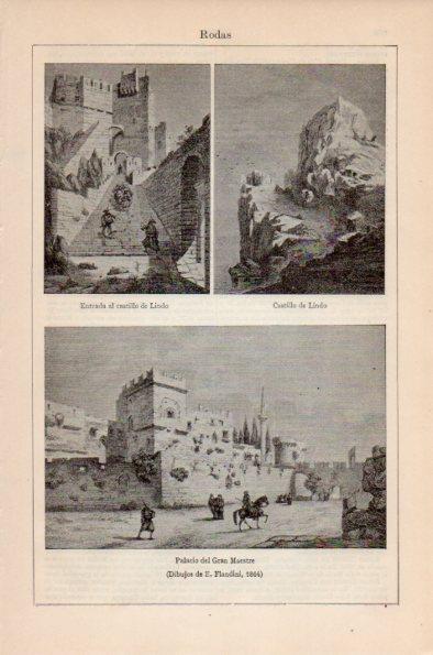 LAMINA V26661: Dibujos por E. Flandini en 1864