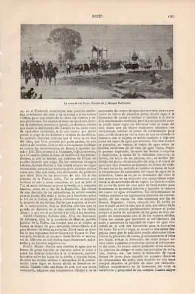 LAMINA V26646: La romeria del Rocio por J. Moreno Carbonero