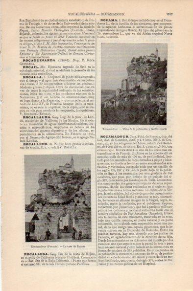 LAMINA V26641: Vista y Santuario de Rocamadour