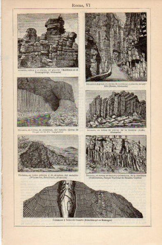LAMINA V26640: Rocas VI