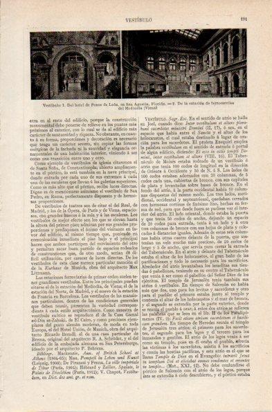 LAMINA V26734: Vestibulo estacion del Mediodia en Viena