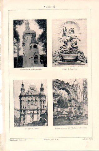 LAMINA V26828: Monumentos de Viena