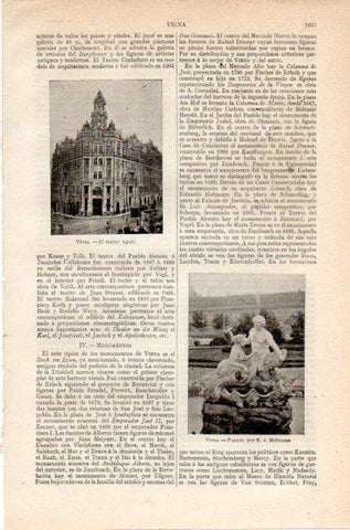 LAMINA V26835: Teatro Apolo en Viena