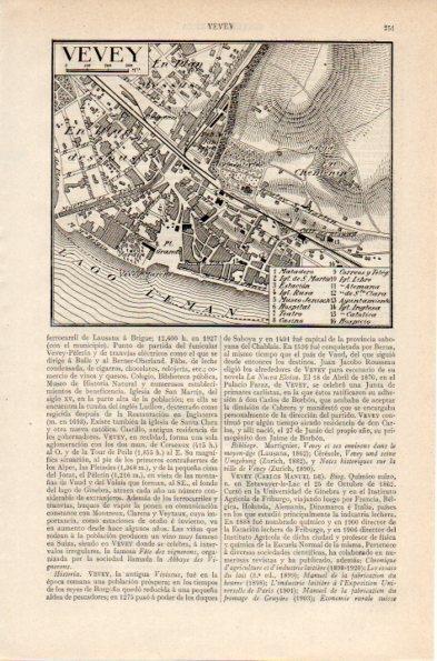 LAMINA V26746: Plano de Vevey