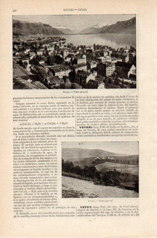 LAMINA V26745: Vista de Vevey