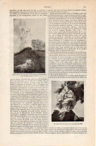 LAMINA V26739: Erupcion del Vesubio en 1927