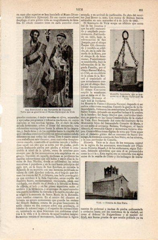 LAMINA V26786: Ermita de San Sixto en Vic