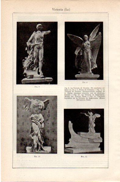 LAMINA V26774: Estatuas de La Victoria