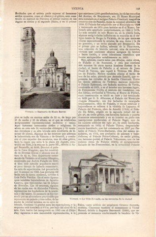 LAMINA V26771: Santuario de Monte Berico en Vicenza