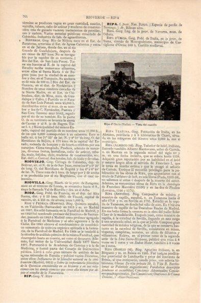 LAMINA V26602: Castillo de Ripa d'Orcia, Italia